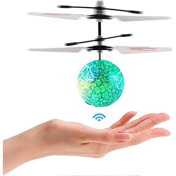 Jouets de balle volante Induction infrarouge Rc Toys Mini Ball Drone  Hélicoptère Allumer des jouets volants pour enfants Cadeaux