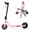 Blush Pink, variant on Electric Scooter for Adults 500W Brushless Motor 22 MPH Max Speed 28 Miles Range 10 Inch Air Tires Dual Shock Absorption Front Rear Suspension App Control Foldable Commuter E-Scooter UL 2272