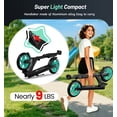 thumbnail image 5 of LNOW Kick Scooter for Ages 5+, Kid, Teens & Adults,Max Load 220 LBS,8IN Big Wheels,4 Adjustable Levels,Lightweight, Foldable, 5 of 15