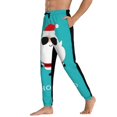 thumbnail image 3 of Kdxio Cute Santa Claus Pattern Joggers,Sweatpants for Men with Pockets-Small, 3 of 5