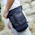 thumbnail image 4 of Moda Bag Muslo cinturo Pack Pierna Bolsa Nylon para Hombres Motocicleta ejercicio Escalada , azul Baoblaze Paquete de cintura, 4 of 8