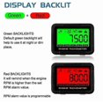 thumbnail image 4 of Engine Tachometer Digital Moto Inductive Tachometer with Alligator Clip Hour Meter Engine RPM LCD Display Gauge Backlight Waterproof, 4 of 5
