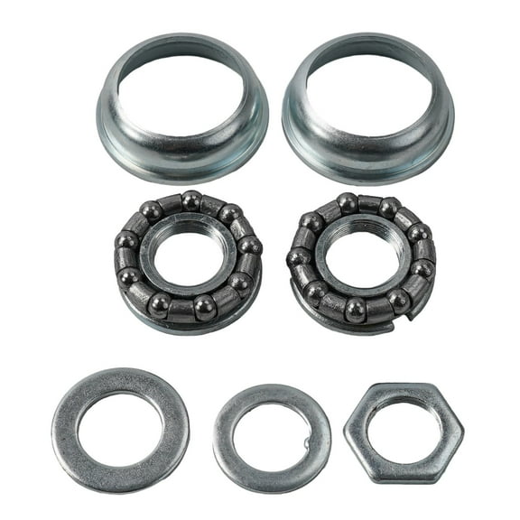 Bike Bicycle Bottom Bracket Bb Cup Bearing Set For Large Shell 1 Piece Crank