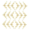 thumbnail image 5 of OFFIGAM 100Pcs Vintage Metal Corner Guards Golden Book Corner Protectors for Scrapbooks, 5 of 7
