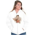 thumbnail image 3 of Betty Boop Cartoon Love Hurts Tattoo Zip Hoodie Sweatshirt Women Brisco Brands X, 3 of 6