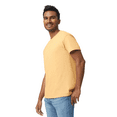 thumbnail image 3 of Gildan Mens Short Sleeve, Heavy Cotton T-Shirt, 100% Cotton, Crew Neck Tee for Men, Arts And Craft, Yellow Haze, M, 3 of 5