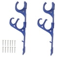 thumbnail image 2 of Ganchos para Cerca de Piscina (2 Unidades), Soporte para Red Recogehojas, Colgadores Flexibles para Accesorios de Piscina, Mangueras de Aspiración Y J, 2 of 8
