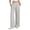 Light Gray, variant on Women's Wide Leg Sweatpants, High Waisted Straight Leg Joggers with Pockets, Casual Drawstring Elastic Waist Lounge Pants