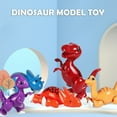 thumbnail image 4 of Purple Dinosaur Simulation Figures With Suction Cups Stretchable Toys, 4 of 4