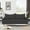 Dark Gray, variant on Modern Sofa Couch, Upholstered 2-Seat Loveseat Sofa for Living Room, Bedroom, Small Space, Office, Dark Gray