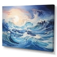 thumbnail image 2 of Designart "Celestial Ice Antartica I" Winter Landscape Canvas Wall Art, 2 of 5