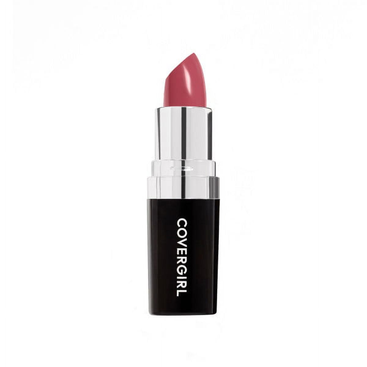 COVERGIRL Continuous Color Lipstick, 425 Vintage Wine, 0.13 oz, Moisturizing Lipstick, Long Lasting Lipstick, Extended Palette of Shades, Keeps Lips Soft