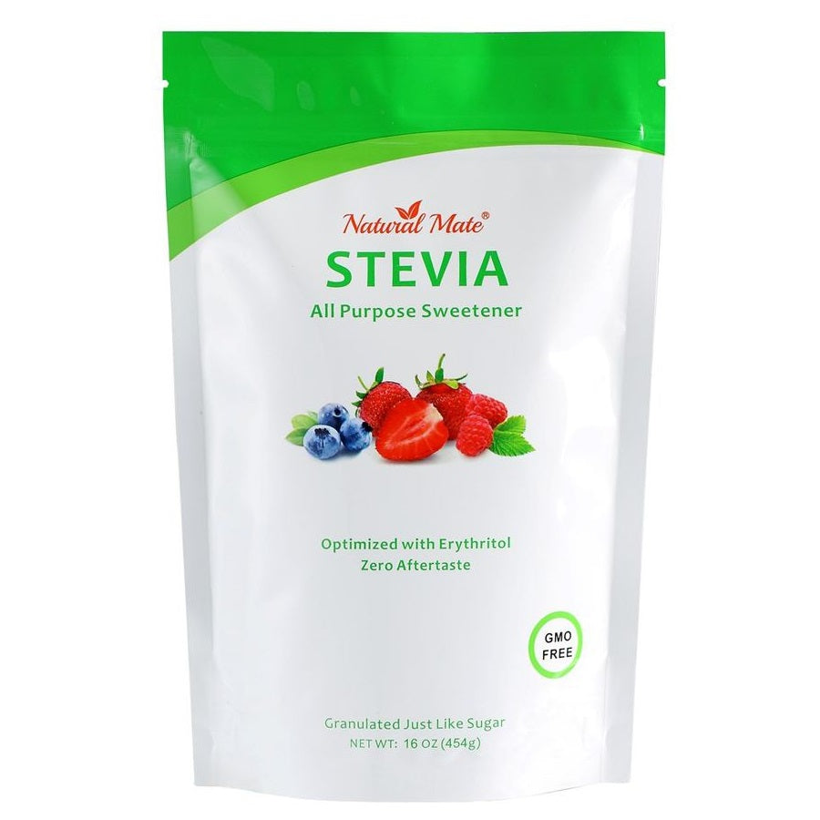 Natural Mate Stevia with Erythritol, All Purpose Natural Sweetener 16