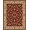 Burgundy, Pattern 2, variant on ODIKA 4' x 6' Machine Washable Non-Slip Area Rug, Middle Eastern Leaf High Traffic Rug, Black, 346307