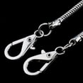 thumbnail image 3 of Monedero Correa De Cadena Con Cierre BLESIY Plata Correa de Cadena de bolsa Cadena de serpiente, 3 of 8