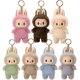 thumbnail image 4 of 1:1 de alta calidad para Monster Labubu3 1 caja ciega serie PVC Labubu Macaron colgante muñeca monstruo llavero cumpleaños regalo de Navidad, 4 of 5