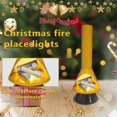 thumbnail image 5 of Christmas Fireplace Lanterns Decorative Flame Effect LED Fire Lamp Battery Operated Portable Fireplace Indoor Outdoor D, 5 of 5