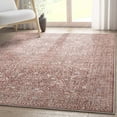thumbnail image 4 of Well Woven Asha Isolde Vintage Oriental Red 7'7" x 9'10" Flat-Weave Area Rug, 4 of 7