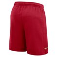 thumbnail image 3 of Men's Nike Scarlet San Francisco 49ers Arched Kicker Shorts, 3 of 3