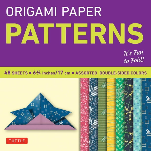 Origami Paper Packs Origami Paper Pattern Perfect for Small Projects or the Beginning Folder