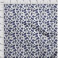 thumbnail image 3 of oneOone Cotton Poplin Fabric Floral Ikat Decor Fabric Printed BTY 56 Inch Wide, 3 of 4