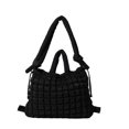 thumbnail image 1 of MesaSe Large Capacity Puffer Handbag with Padded Adjustable Shoulder Strap Backpack, 1 of 21