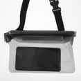 thumbnail image 3 of FESTFENDS 2Ud Bolsa Cinturón Impermeable Para Teléfono Hecha De PVC Negro Con Ajuste Cómodo Para Almacenamiento, 3 of 7
