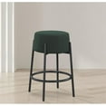thumbnail image 2 of Meridian Furniture Avalon Green Boucle Fabric Counter Stool, 2 of 4