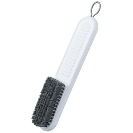 

Shoe Brush Household Soft Fur Leather Shoe Cleaning Brush White