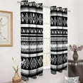 thumbnail image 3 of Bohemia Window Blackout Curtain 3d Printed Blackout Curtain Bedroom Living Room Hotel Window 2 Panel Shade, 3 of 6