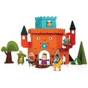 Playper Castle Playset, STEM Toy for Kids, Plastic-Free Buildable Learning & Educational Play Curious Kingdom