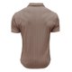 thumbnail image 3 of Camisa Elvqul Caballero Caqui Playa Manga Corta sin Estampado con Solapa Algodón Abotonada Gym, 3 of 6