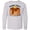 AC-Heather Grey, variant on Inktastic Short Stack Cute Pancake Breakfast Long Sleeve Youth T-Shirt