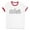 White/Red, variant on Skyline Amsterdam Ringer Tee Shirt Unisex 2X-Large White/Black