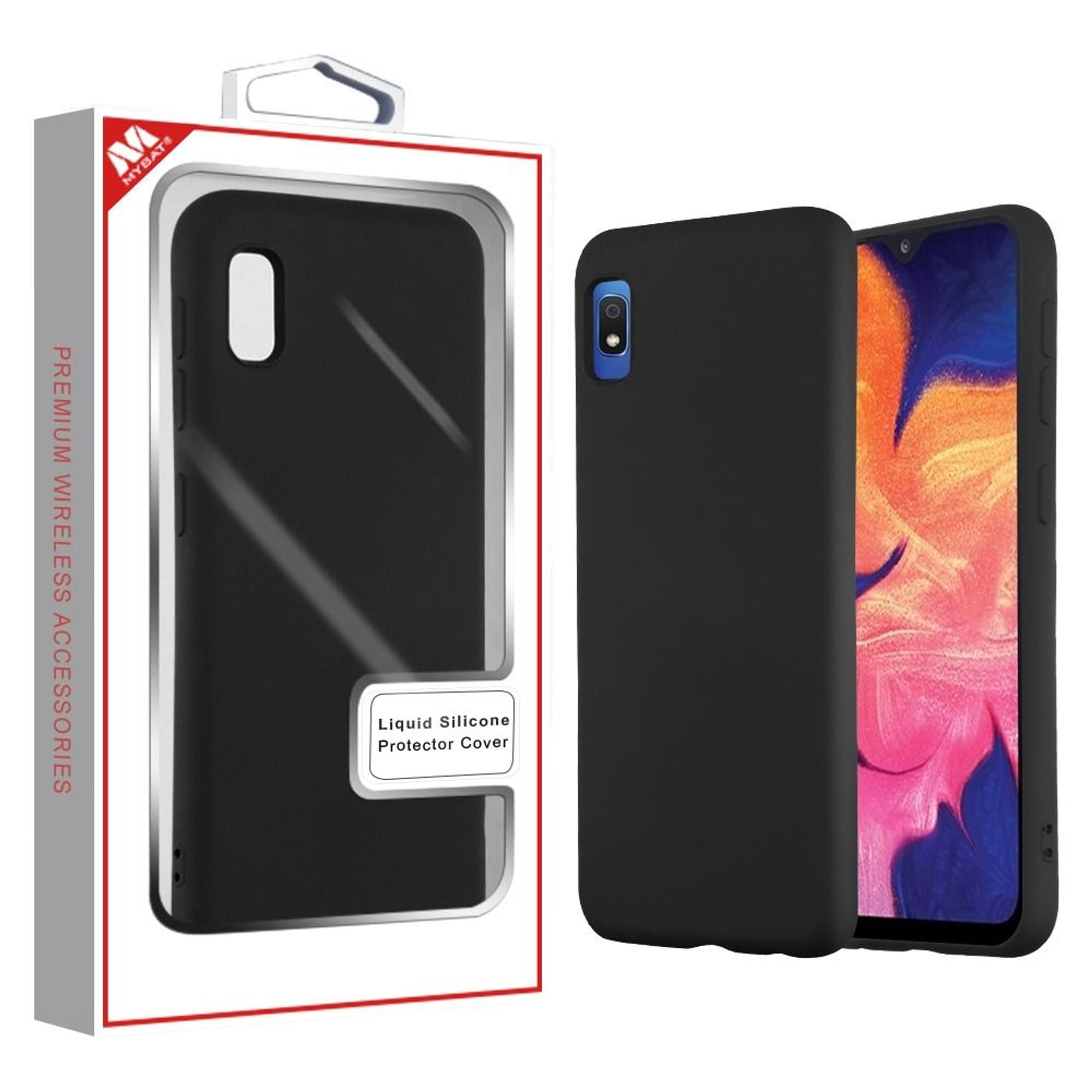 For Samsung Galaxy A10e Case By Insten Liquid Silicone Rubber Hard Snap In Case Cover