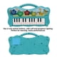 thumbnail image 3 of Mini Órgano Electrónico, Iluminaciónón verde y Magnífica Gran regalo de plástico Kekboard piano para actuaciones en el HOGAR, 3 of 7