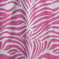 thumbnail image 4 of Designart 'Glamour Zebra Animal Pink Pattern' Mid-Century Modern Curtain Panel, 4 of 5