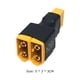 thumbnail image 2 of Adaptador paralelo XT60 para batería de avión de coche RC ESC (XT60 hembra a 2 XT60 macho), 2 of 9