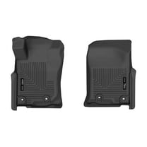 Husky Weatherbeater Floor Mats Fit 2013-2024 Toyota 4Runner/2014-2023 Lexus GX460 Front Black 2 Pc
