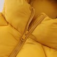 thumbnail image 5 of Xdegoge Girls Puffer Vest Zip Up Sleeveless Lightweight Warm Padded Hooded Jacket Fall Winter Drawstring Hem Fashion Outerwear with Pockets, 5 of 9