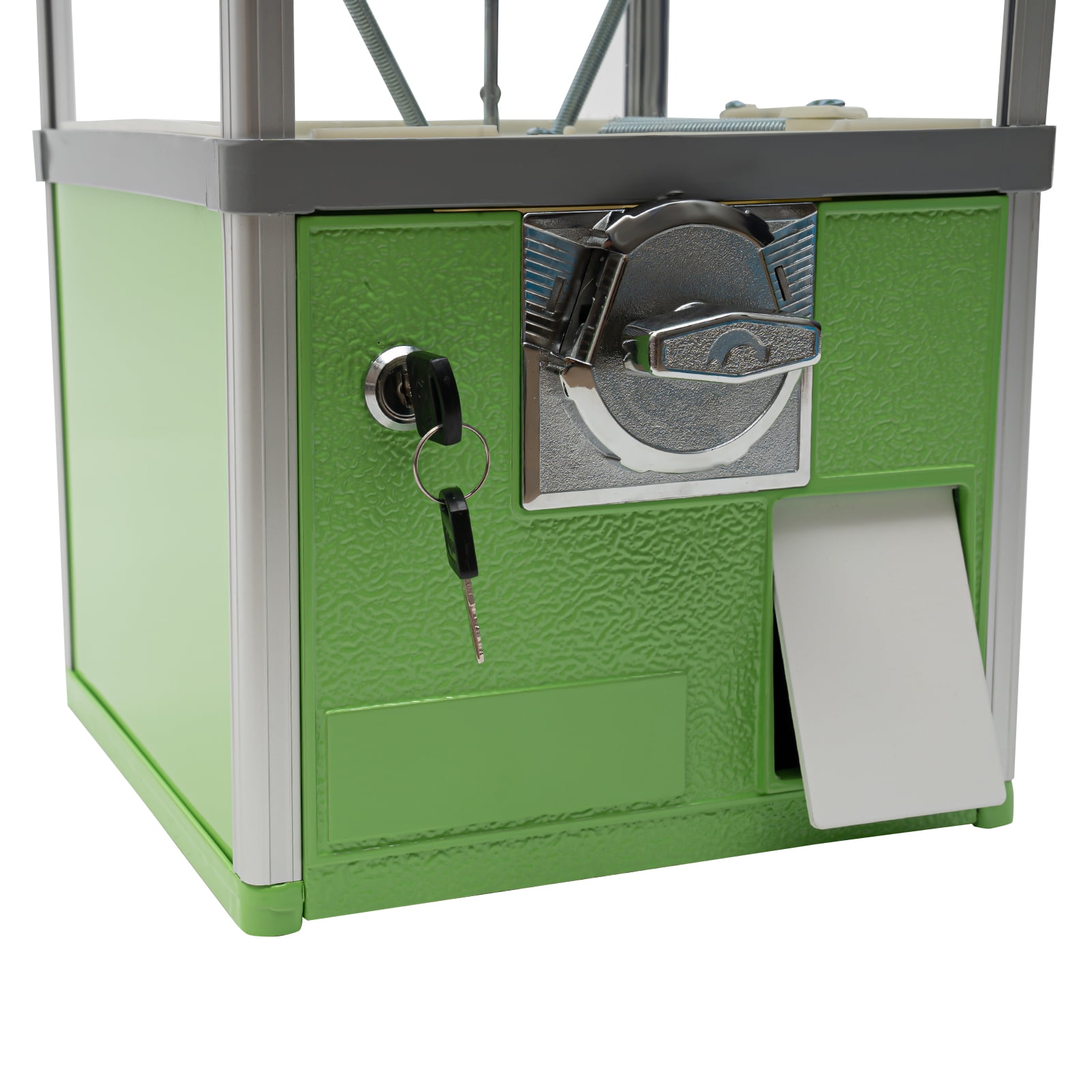 Wildnix Bright Green Vending Machine with Large Capacity for 200 Capsule Toys, Security Lock, No Installation Needed, Perfect for Children and Profit