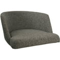thumbnail image 3 of Swivel Metal Bar Stool 30" Seat - Joey - Mojave Gray Fabric - Gray, 3 of 3