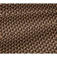 thumbnail image 5 of oneOone Viscose Jersey Rust Brown Fabric Chevron Geometric Craft Projects Decor Fabric Printed By The Yard 60 Inch Wide, 5 of 5