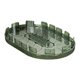 thumbnail image 1 of Organizador giratorio de 360 ​​grados, bandeja de almacenamiento giratoria, especiero que ahorra espacio, organizador para refrigerador, gabinete o Verde, 1 of 8