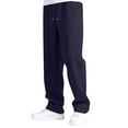 thumbnail image 4 of SBYOJLPB Children’s Winter Sweatpants Solid Color Elastic Waist Casual Boys Girls Long Pants with Side Pockets Thick Velvet Warm Sports Trousers Navy, 4 of 6