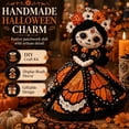 thumbnail image 2 of Day of the Dead Patchwork Doll DIY Kit, Sugar Skull Sewing Craft Kits for Adults, Halloween Fabric Doll Making Kit, Fall Home Decor Handmade Gift for Craft Lovers and Doll Collectors (B), 2 of 7