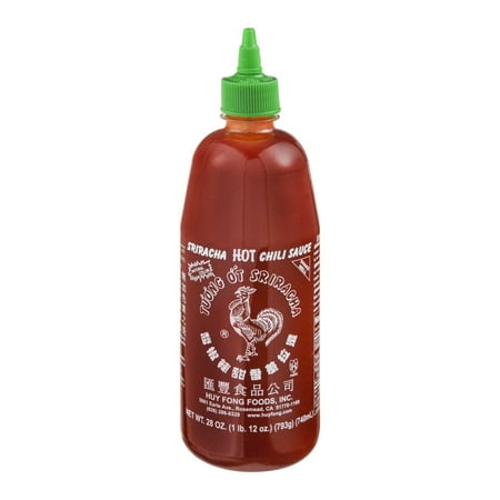 (2 Pack) Huy Fong Foods Sriracha Hot Chili Sauce, 28 (Best Hot Sauce For Chili)