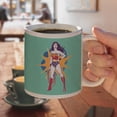 thumbnail image 4 of Wonder Woman Vintage Woman White Mug, 4 of 4