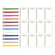 thumbnail image 2 of etiquetas de equipaje en blanco,etiquetas de equipaje en blanco de sublimación con cubiertas de correas,granel de viaje blanco para maletas mujer,divertidos identificadores de equipaje negro, 2 of 9