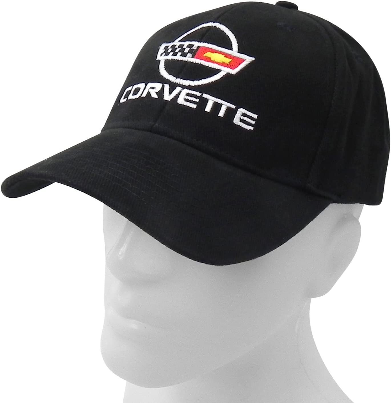 Chevrolet Corvette C4 Logo Black Baseball Hat Baseball Cap